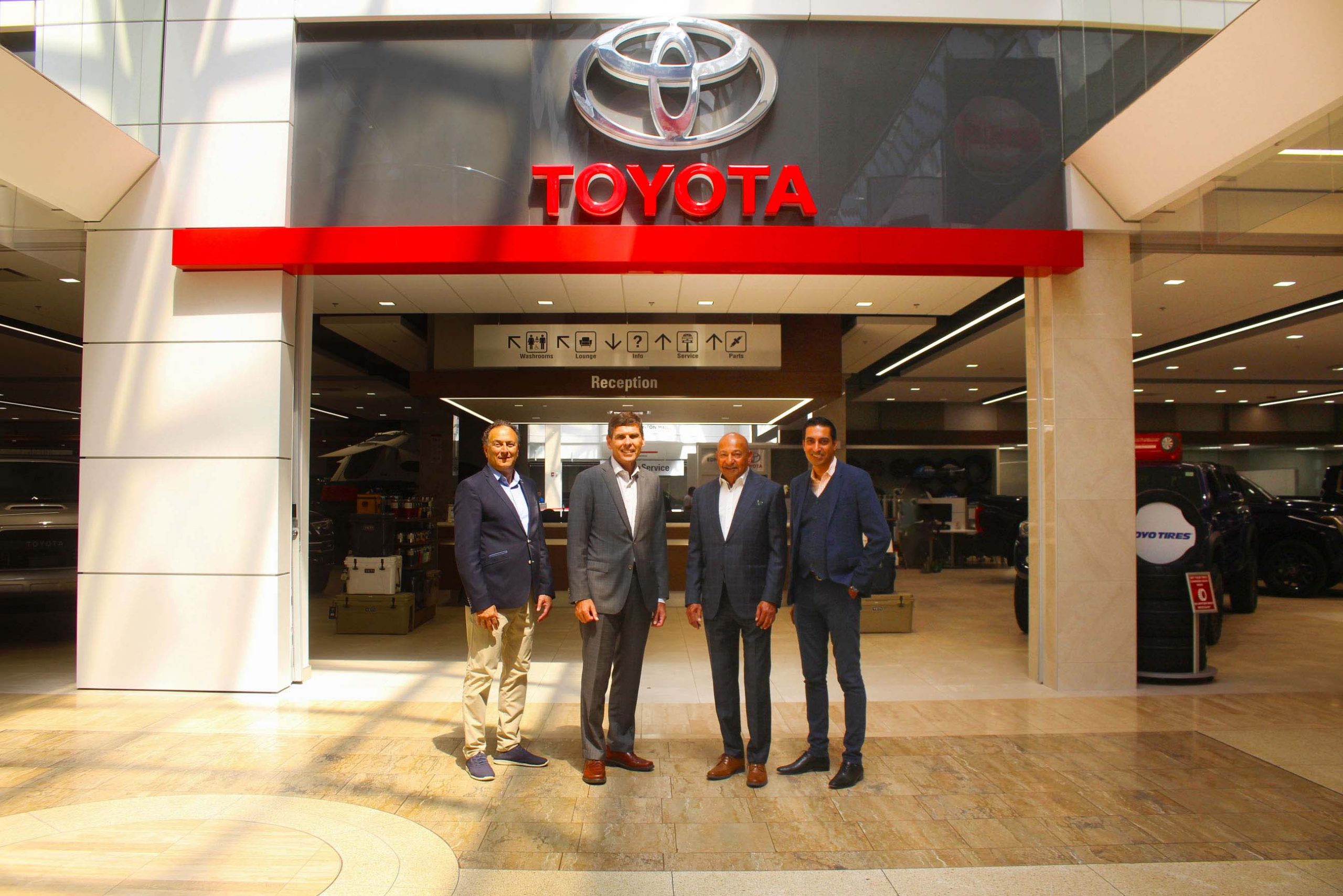 Toyota Canada Visits WEM Toyota For The First Time