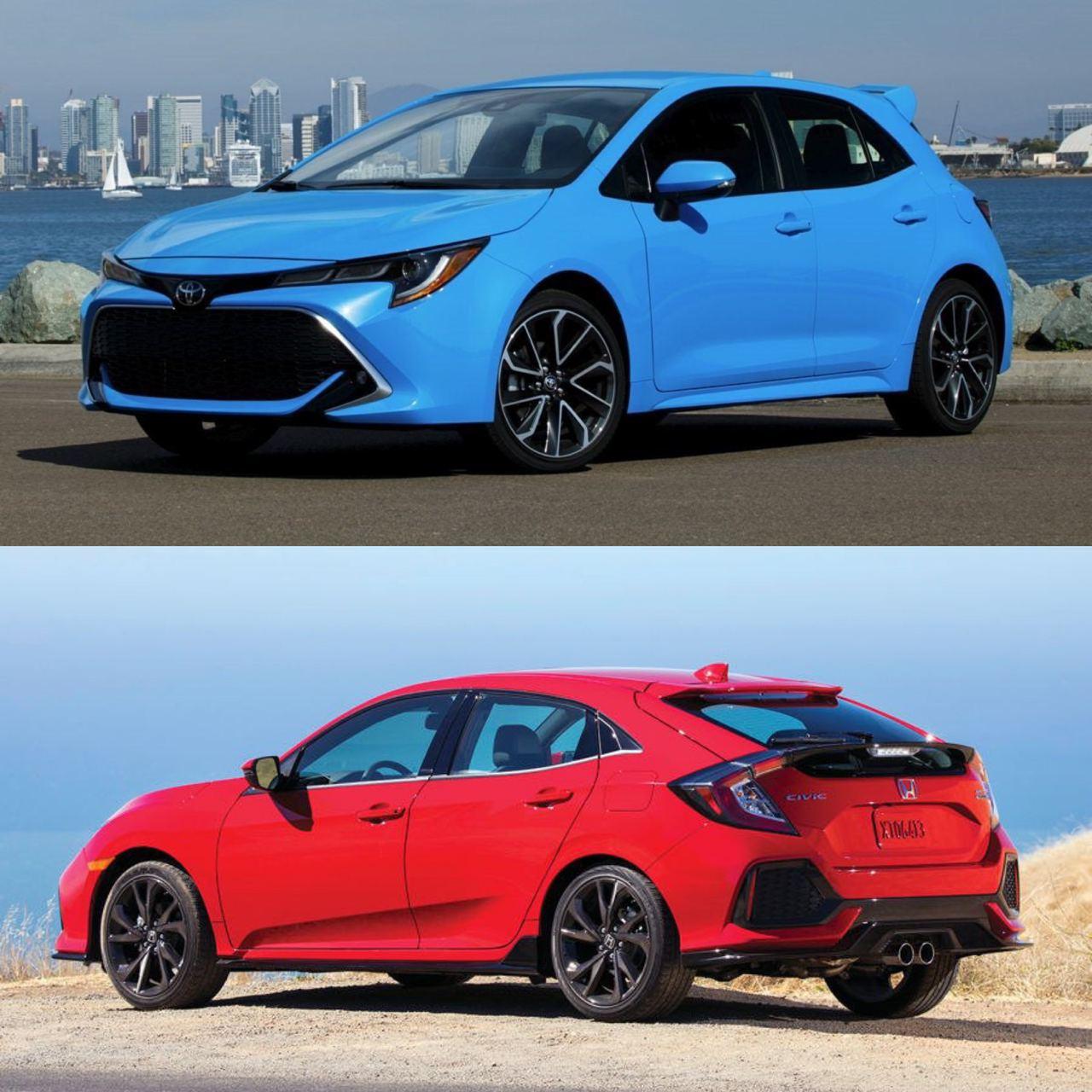Corolla Hatchback VS. Civic Hatchback: Which is Better
