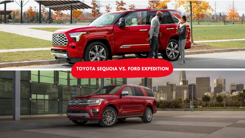 2024 Toyota Sequoia vs. 2024 Ford Expedition: Which is Right For You?