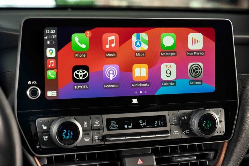 The digital multimedia system of a 2024 Grand Highlander vehicle.
