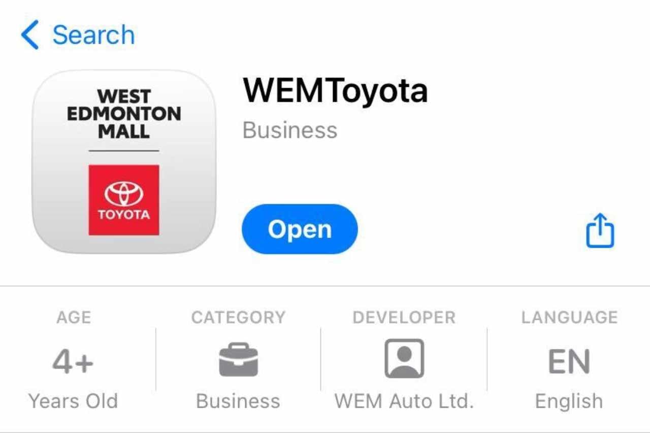 Explore the WEM Toyota App