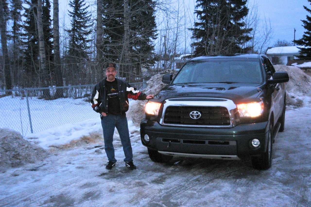 Arthur & His 2007 Toyota Tundra Hit 1,000,000 Kilometres