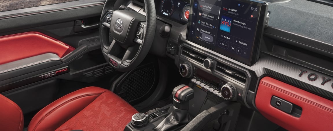Inside with Technology and Comfort Features