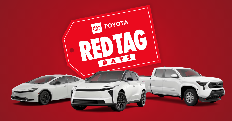 Red Tag Days Are Back at West Edmonton Mall Toyota